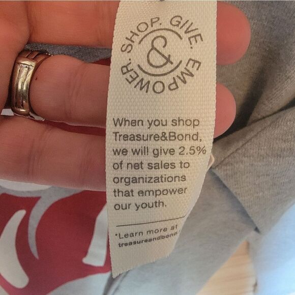Treasure & Bond Nordstrom Rolling Stone Sweatshirt unisex GIFTABLE - Picture 5 of 12